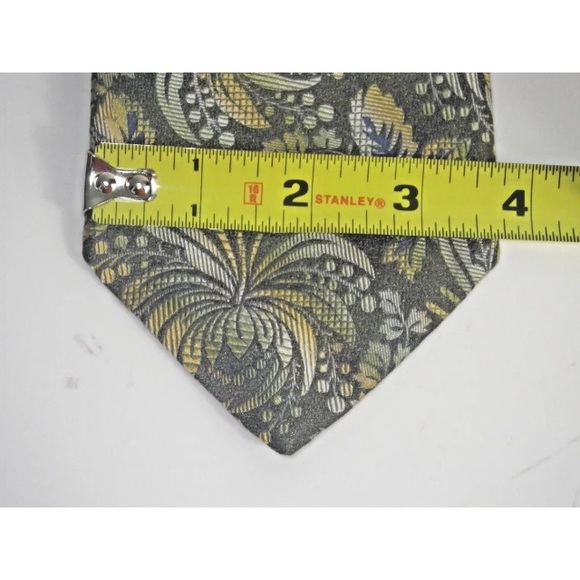 Joseph Abboud Men’s Floral Necktie Made in Italy - Picture 3 of 7